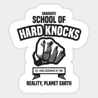 School of Hard Knocks 1.0 - Funny Sticker